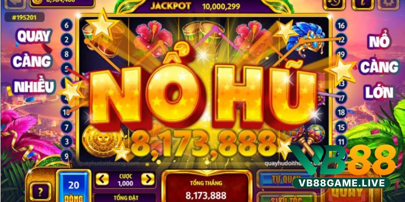Nổ Hũ VB88: Cách Tối Ưu Hóa Cơ Hội Trúng 1 Khám Phá Thế Giới Nổ Hũ VB88